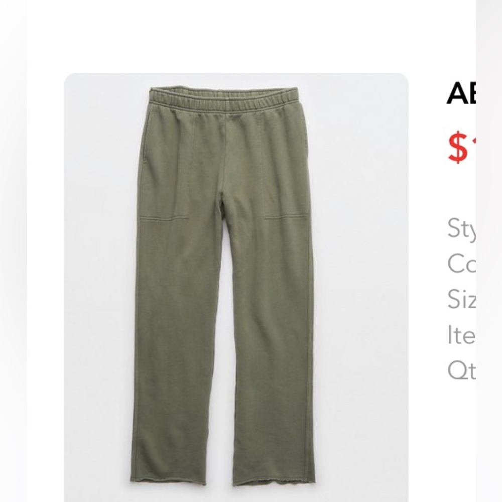 ARIE SLOUCHY FLEECE PANT